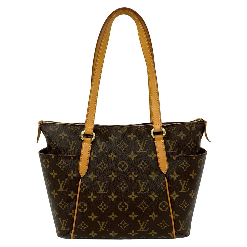 LOUIS VUITTON Authentic Brown Monogram Leather Shoulder Bag - Picture 3 of 10